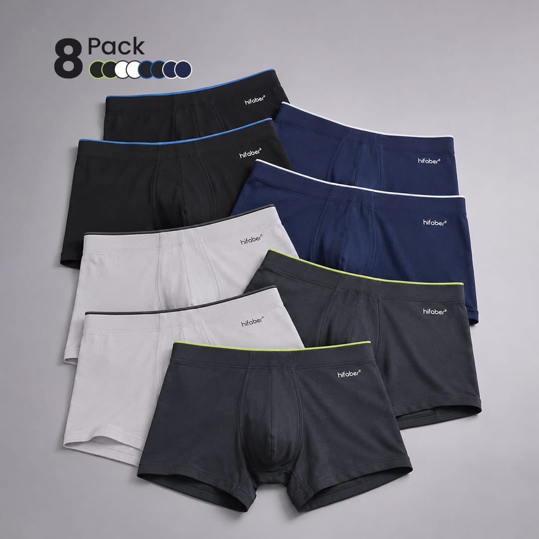 Hifaber Soulmate Modal Trunks Pack of 8